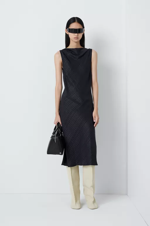 Jacquard dress - Midi Dress