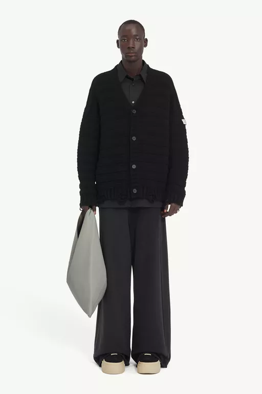 Wool Cardigan - Cardigan