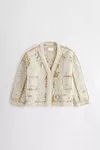 White - Lived-In Knit Cardigan