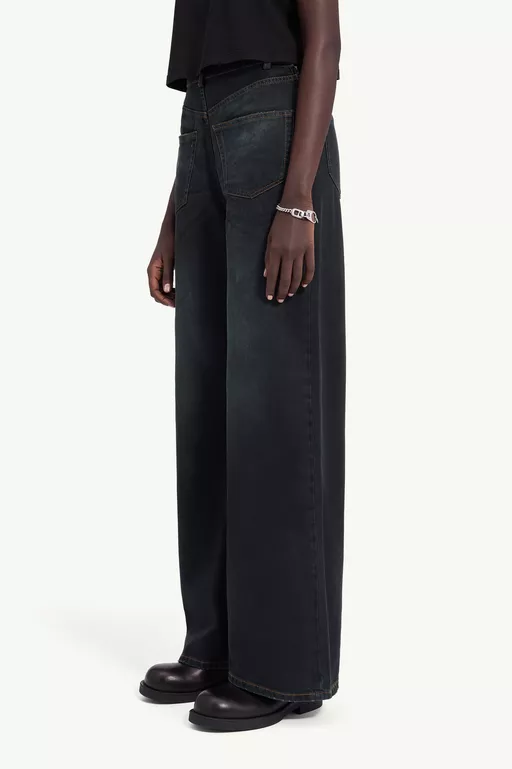 Wide-leg jeans - Denim