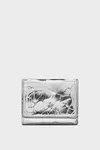 Silver - Tri-fold wallet