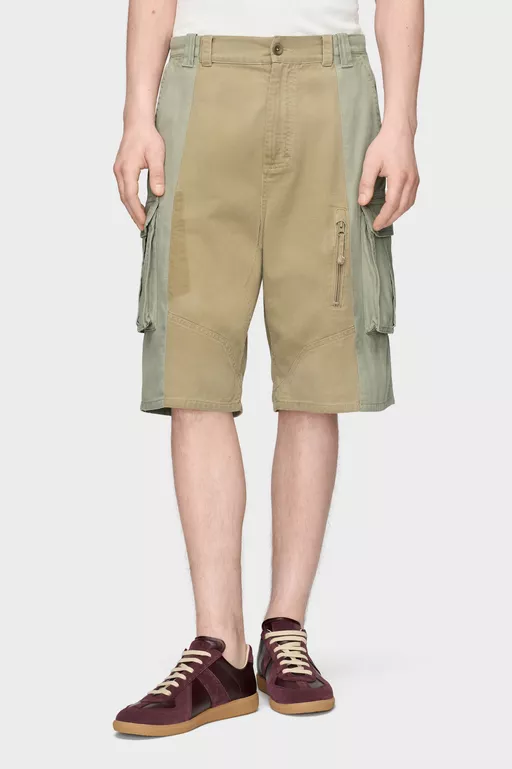Cotton Cargo Shorts - Shorts