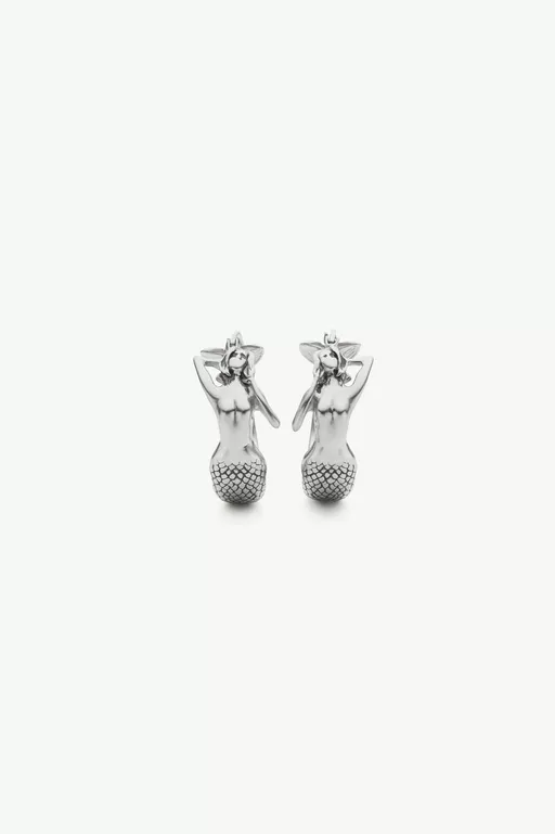 Mermaid Hoop Earrings