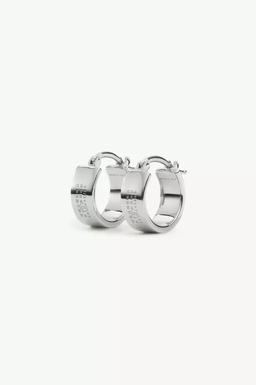 Numeric hoop earrings - Earrings