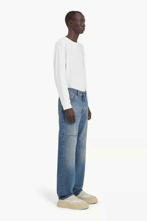 5-pocket Denim Trousers - Denim