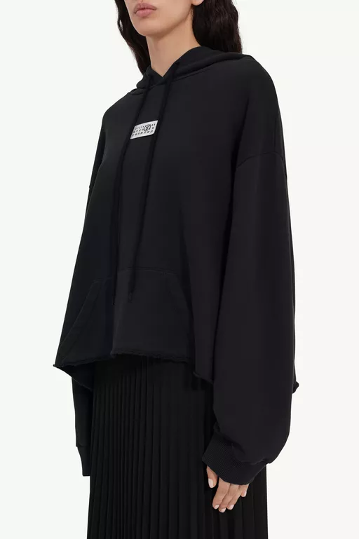 Cotton hooded sweatshirt - Sweatshirts