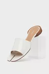 White - Tabi Flat Mule