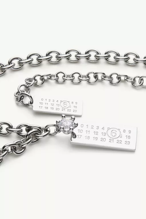 Numeric Charm Necklace - Necklaces
