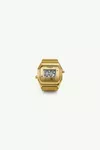 Yellow Gold Plating Burattato