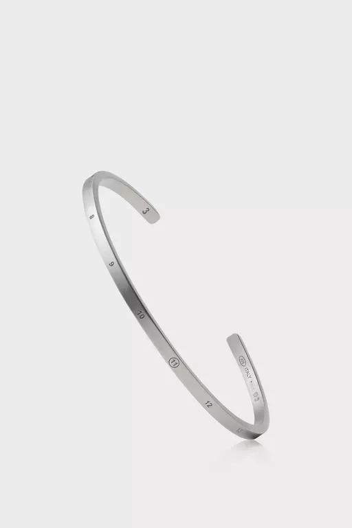 ナンバリング カフブレスレット 3mm - ブレスレット