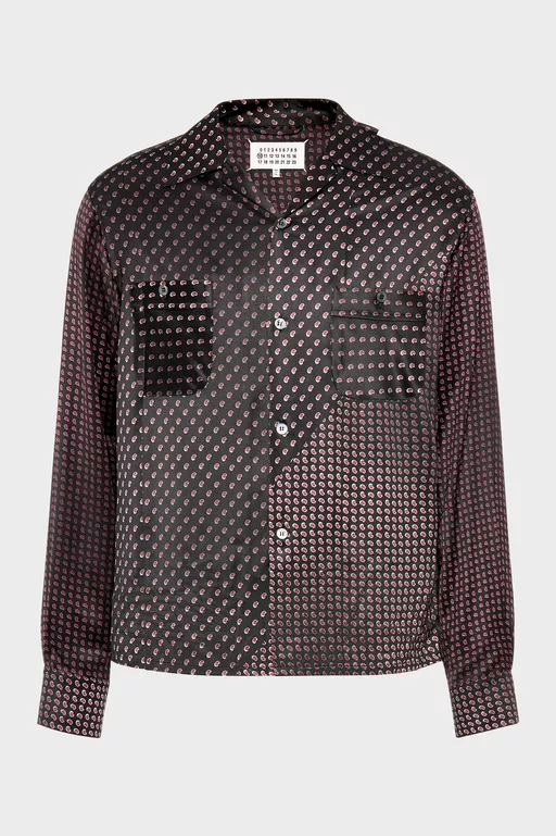 Paisley Print Long-Sleeve Shirt - Shirts