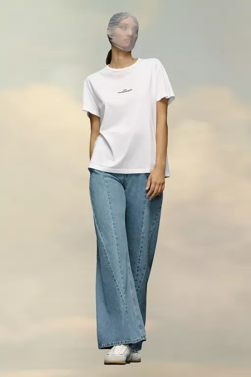 Distorted logo T-shirt - T-shirts