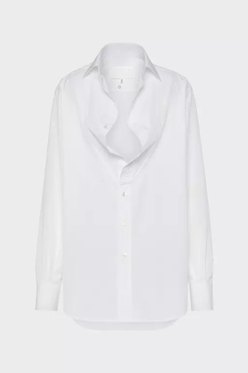 Camisa con cuello plegado - Camisas