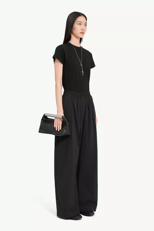 Logo-embroidered nylon drawstring trousers - Pants