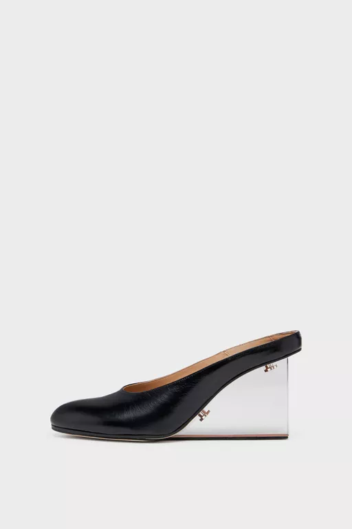 Plexi Pump Mule - Heels