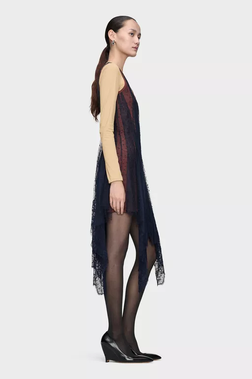 Lace Midi Dress - Midi Dress
