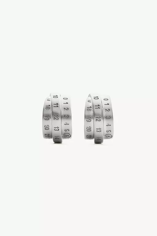 Numeric earrings