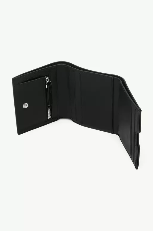 Leather tri-fold wallet - Wallets