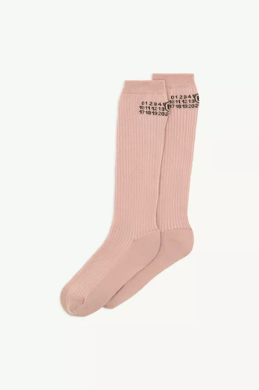 Rib Knee-High Socks - Socks