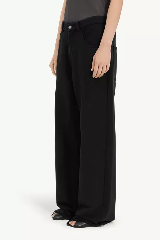 Pantalon ample en coton - Pantalons