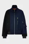 Grey and off white - Assemblage Zip Jacket