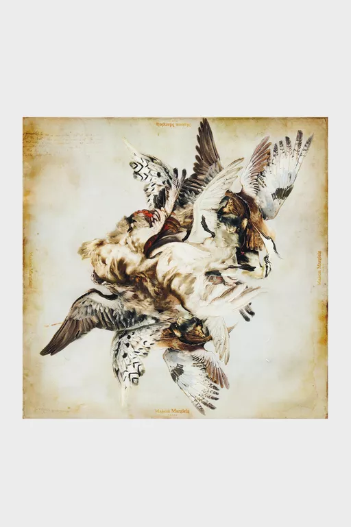 Printed Silk Foulard