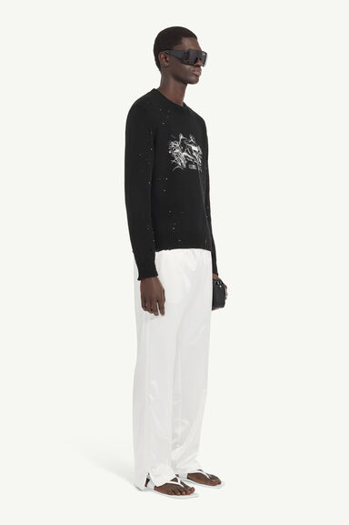 White Rabbit Print Jumper - Knitwear - Image 2