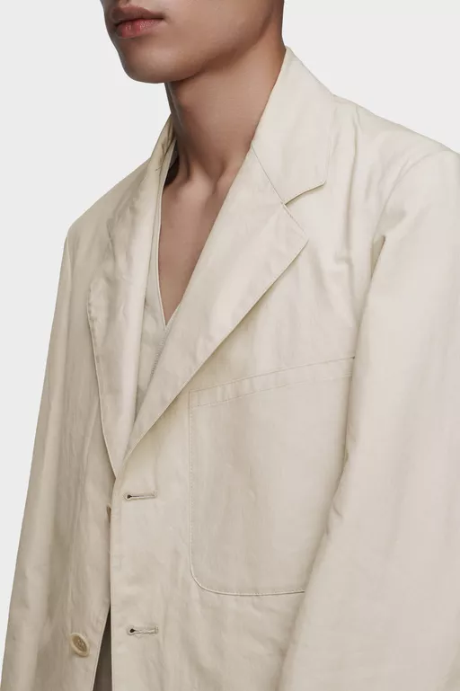 Cotton silk jacket - Jackets