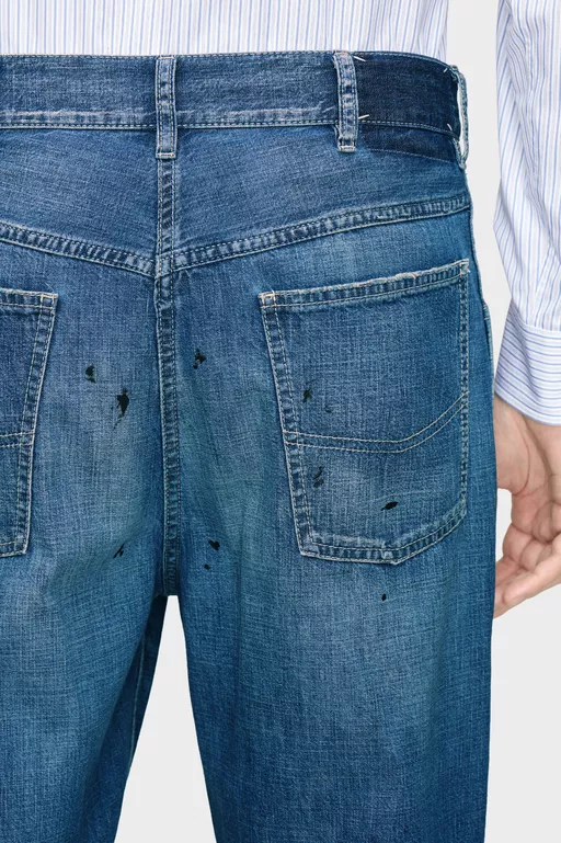 Straight-leg Jeans - Denim