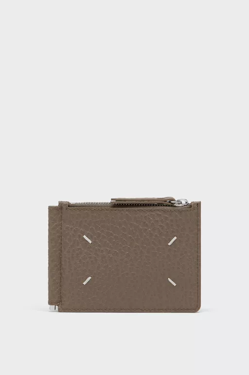 4ステッチ バイカラー クリップウォレット - ウォレット
