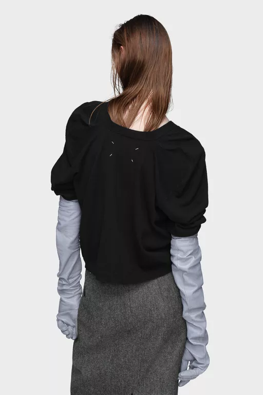 Wool v-neck cardigan - Overalls