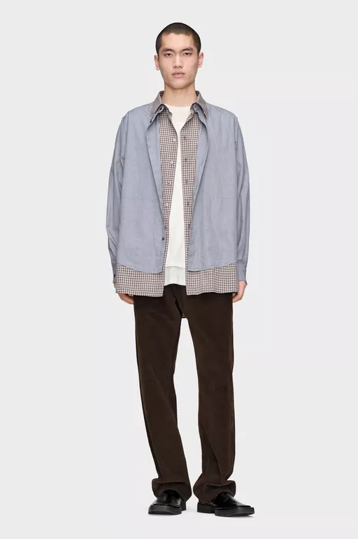 Double Layer Cotton Shirt - Shirts