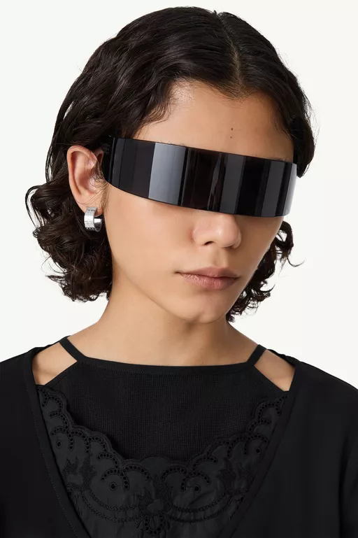 Numeric Minimal Signature Hoop Earrings - Candle