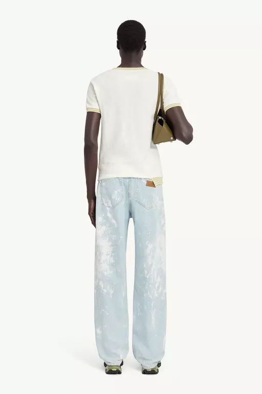 Boucl&eacute; Knit T-Shirt - Knitwear