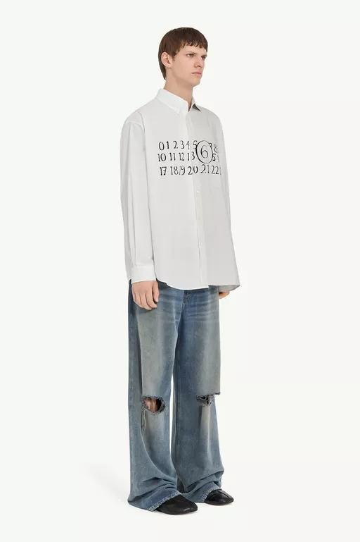 Numeric asymmetric shirt - Shirts