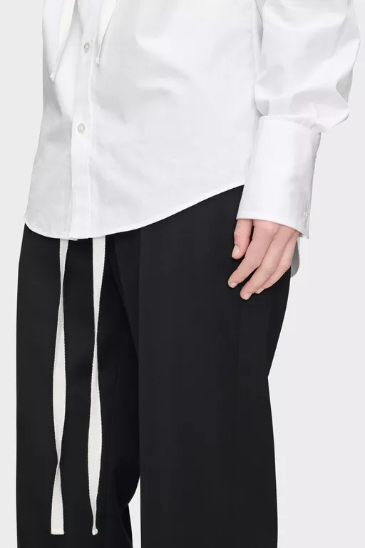 V-Neck Cotton Shirt - Shirts