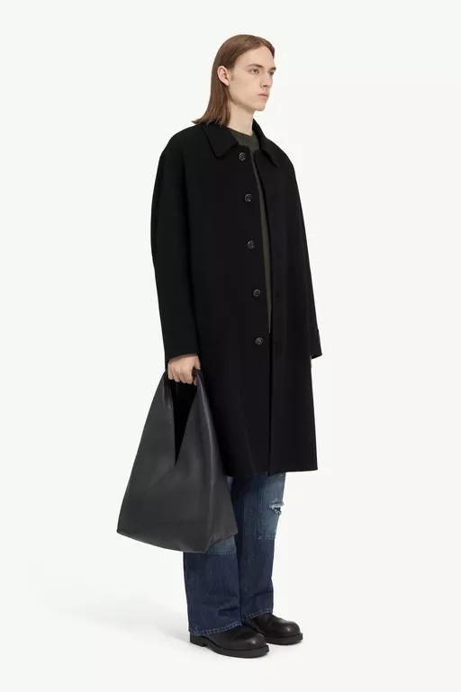 Double-faced wool coat - Coats