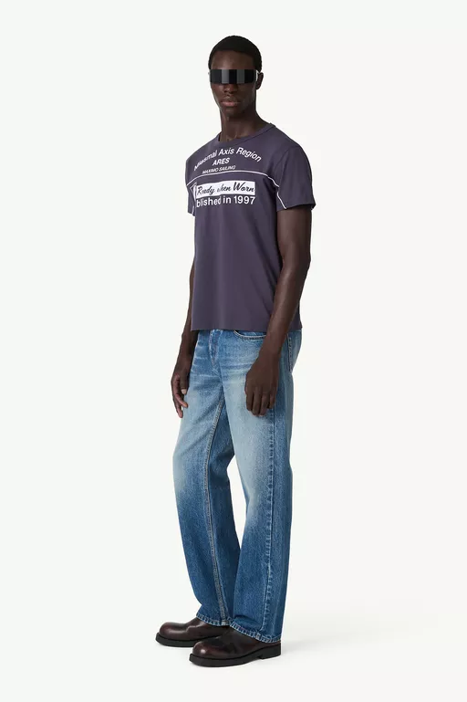 Anagram print t-shirt - T-shirts