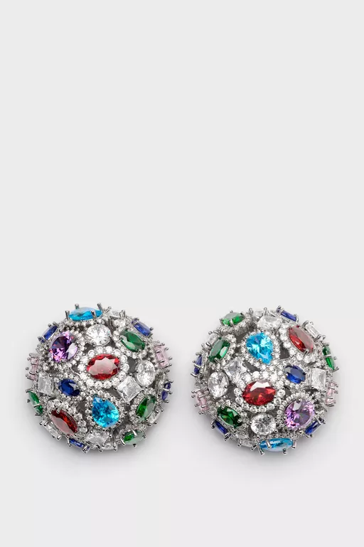 Cluster Show Sphere Earrings - Earrings