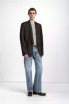 Tapenade - Minimal Collar Wool Blazer