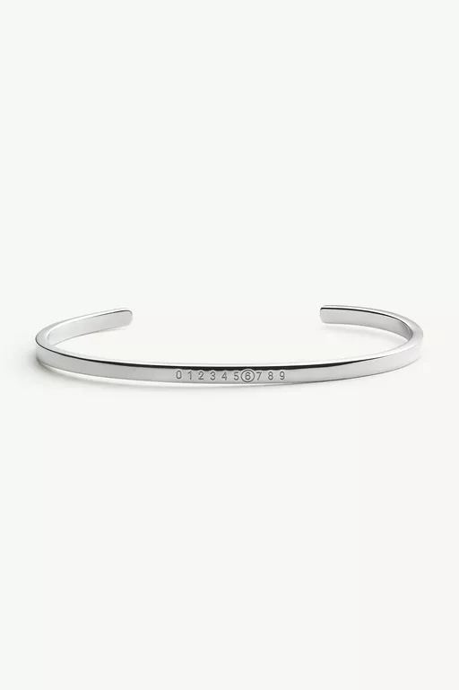 Numeric Minimal Signature Cuff Bracelet - Bracelets