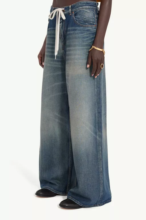 Wide-leg jeans - Denim
