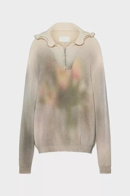 Zip Knit Pullover - Crewneck