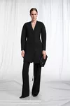 Black - Virgin Wool Mini Dress
