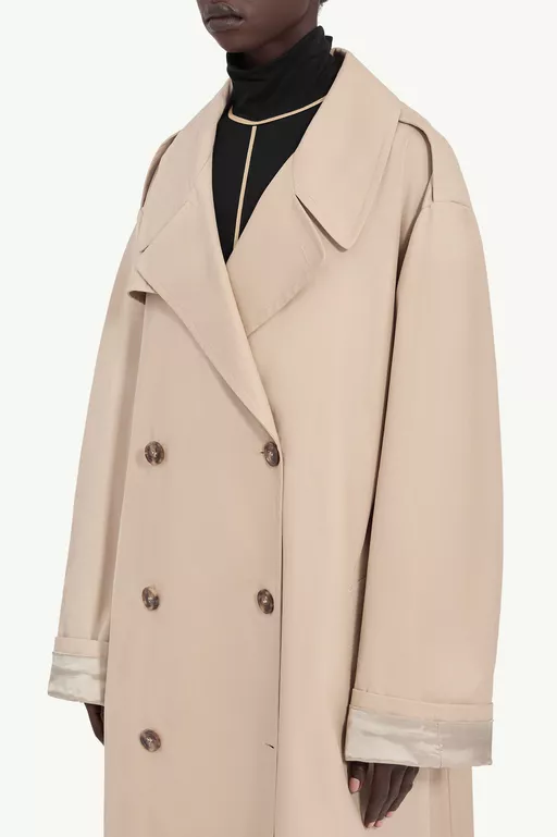 Cotton trench coat - Raincoats