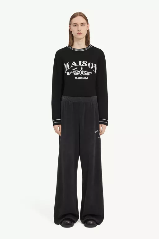 Brushed fleece cotton sweatpant - Pants