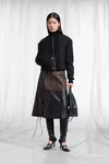 Black - Virgin Wool Bomber Jacket