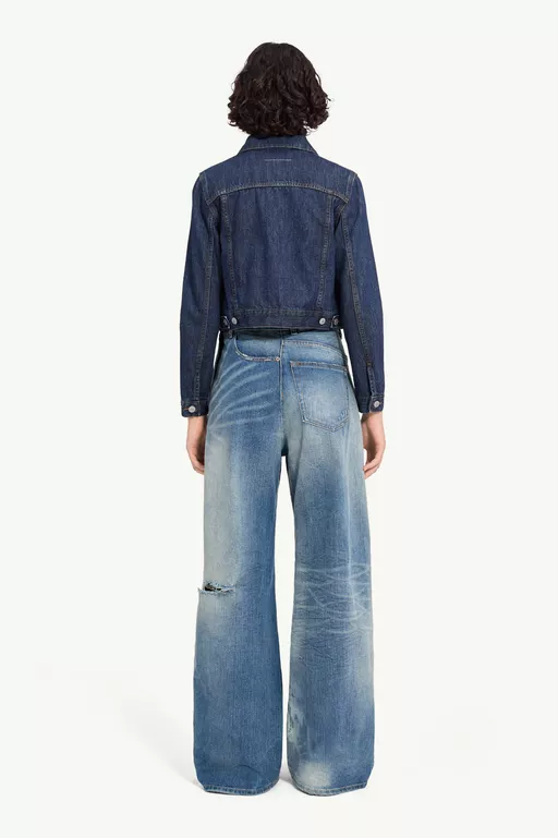 Wide-leg jeans - Denim