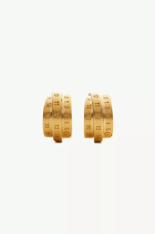 Numeric earrings