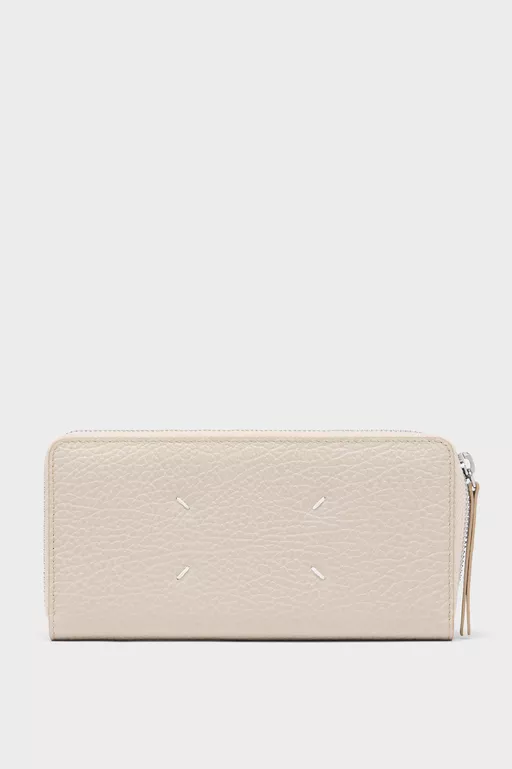 Four stitches zip-around wallet - Wallets